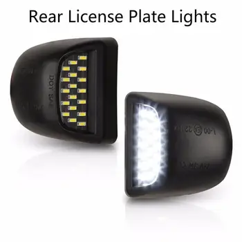 

2 Pieces Led License Plate Light Led Canbus Auto Tail Light White LED Bulbs For Chevrolet GMC Pickup Truck 1999-2013 Car Accesso