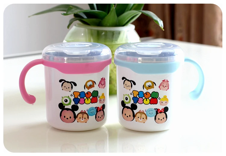 1 шт., Мультяшные KT Melody Doraemon Car, Микки Маус, для дома и путешествий, 304, бутылки для воды из нержавеющей стали, милая кружка с крышкой