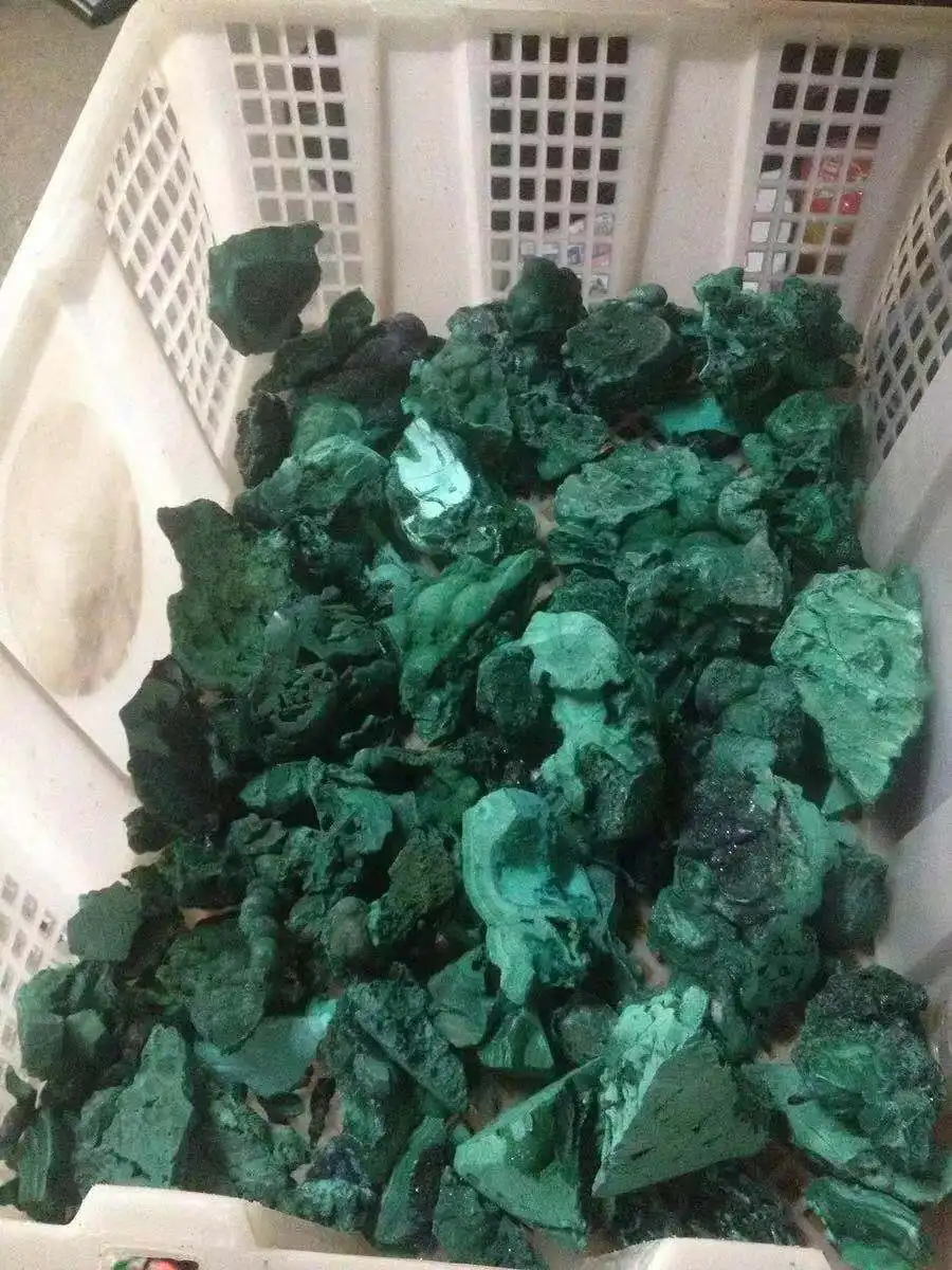 Натуральный малахит камень для Dyestuff, краситель, пигмент