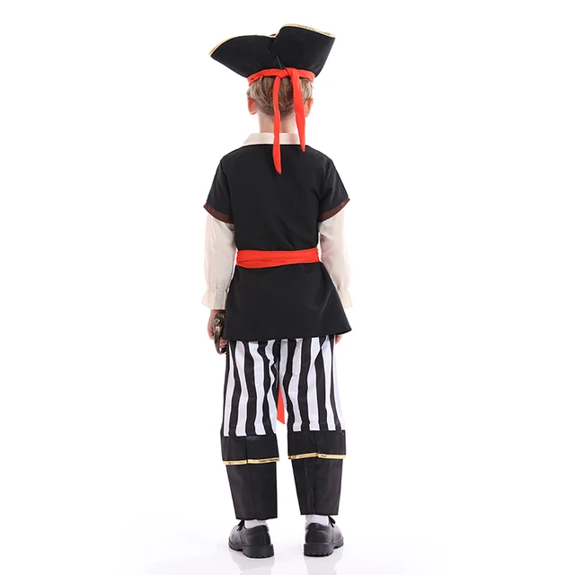 Fantasia Pirata Infantil, Traje Para Meninos E Meninas, Roupas Para Festa  De Carnaval, Halloween - Trajes De Cosplay - AliExpress