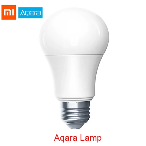 Aqara lamp Xiaomi Aqara набор умный дом комплекты шлюз концентратор двери окна датчик удара тела датчик беспроводной переключатель датчик воды для Apple Homekit - Цвет: Aqara lamp