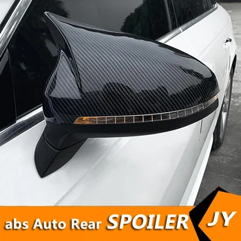 

For Audi A4 2017-2019 Back Mirror Covers Reversing mirror case cover Look ABS 2PCS Cover paste Side Mirror Covers