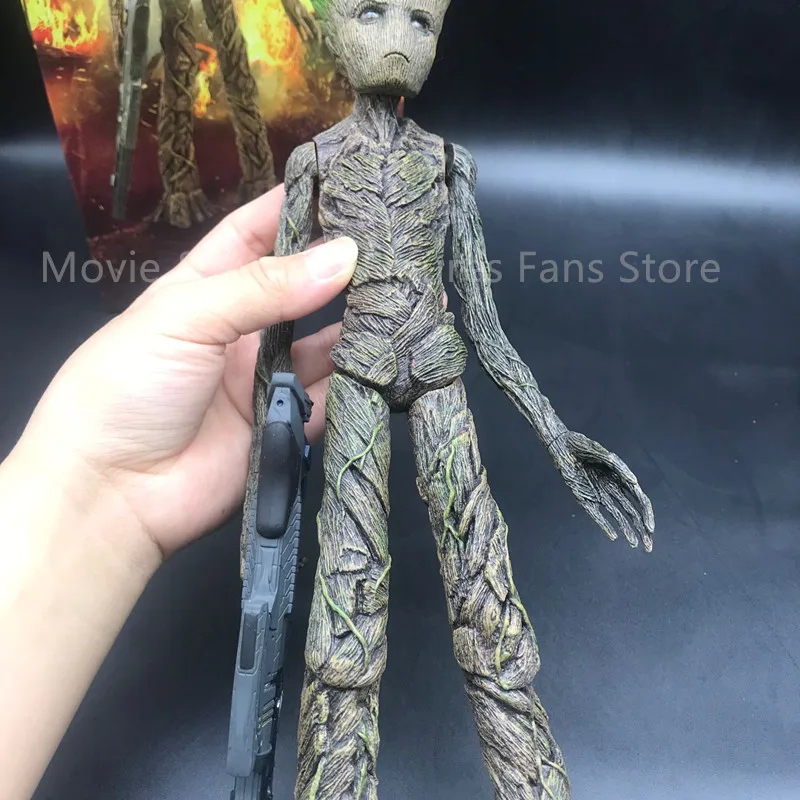 30 см фильм галактика Мстители герой дерево человек Фигурки ПВХ Статуя Коллекция игрушек подарки