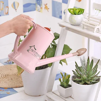 

HOT Plastic Watering Can Indoor Watering Pot for Home Decor Long Stem Spout TI99