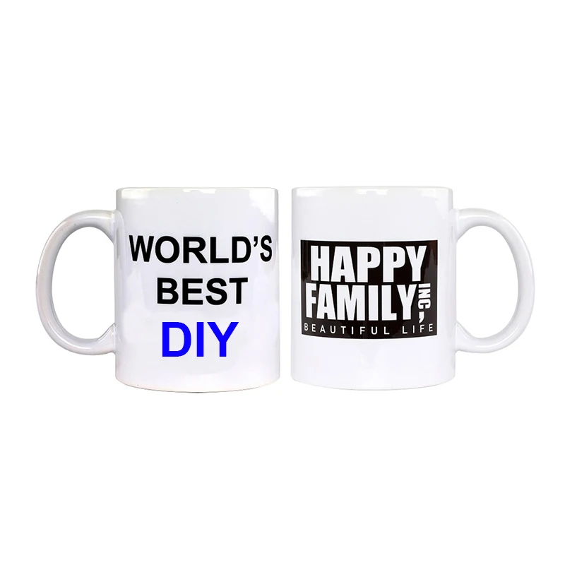 Кофе кружка с счастливые школьные лучший Чай Шер отец босс сестры-11 oz забавные Керамика Кофе/Чай/какао кружка уникальные деловые подарок - Цвет: DIY
