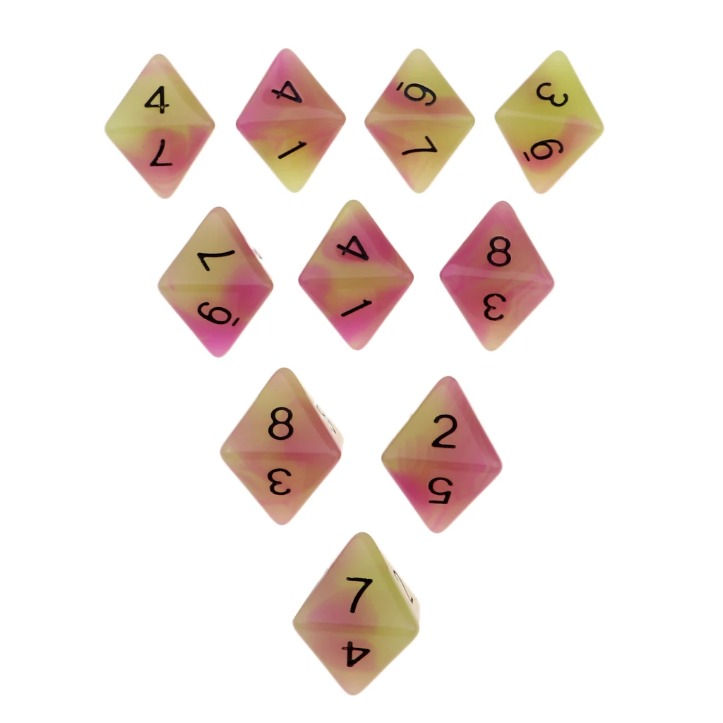 8-sided Game Dice 18mm Dice for Board Games and Teaching Math