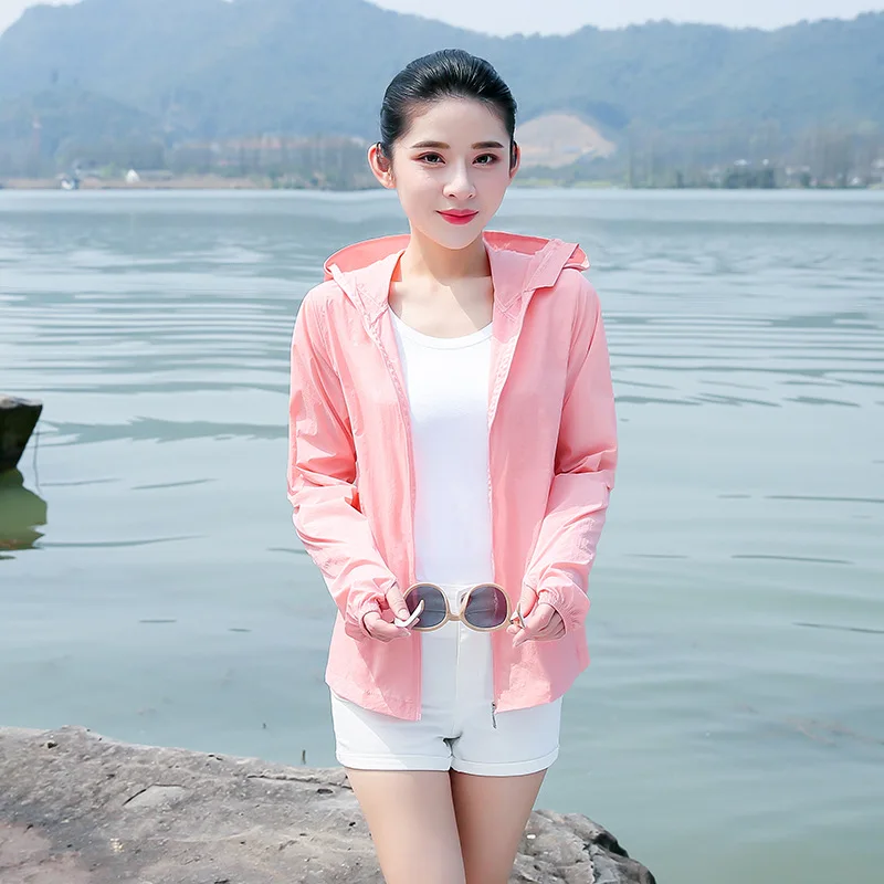 Летняя уличная одежда для велоспорта, Солнцезащитная одежда для женщин, стиль, легкая, дышащая, ветрозащитная, свободная, универсальная, модная, 2