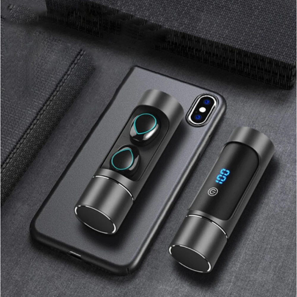 Mini TWS Bluetooth 5.0 Earphone Wireless Headphones Earbuds Super Bass Real Stereo headset With Mic for apple xiaomi Android | Электроника