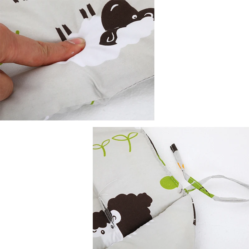 Description Picture 5 of itemBaby Kids Highchair Cushion Pad Mat Booster Seats Cushion Pad Mat Feeding Chair Cushi on Pad Stroller Cushion Mat Cotton Fabric