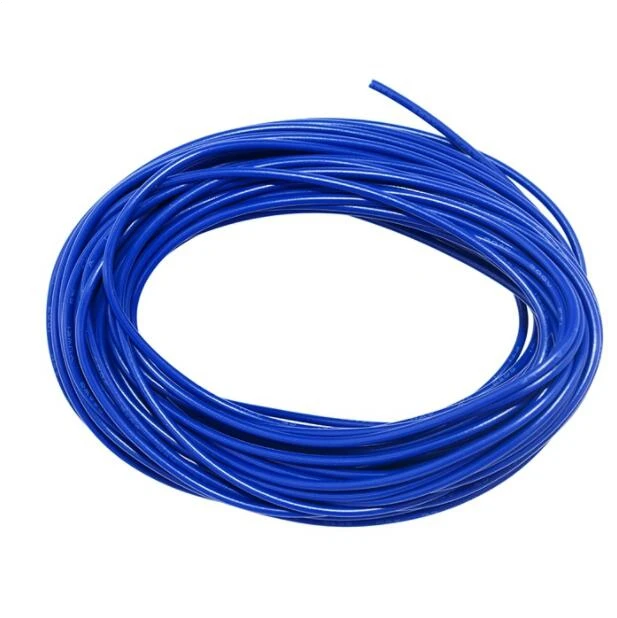 24AWG wire/connector / DuPont line / blue / black / red / yellow / 10 m bundle - Цвет: Синий