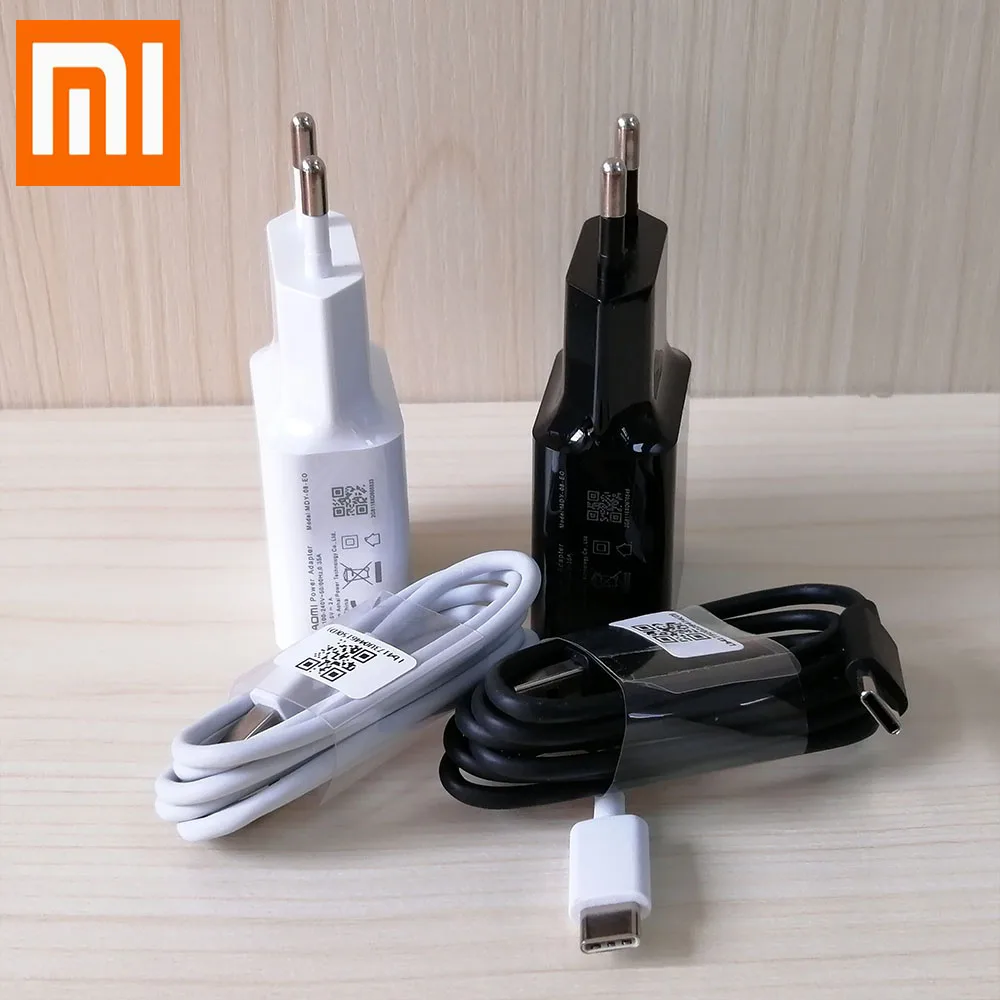 Оригинальное зарядное устройство для xiaomi ЕС адаптер питания зарядный usb кабель