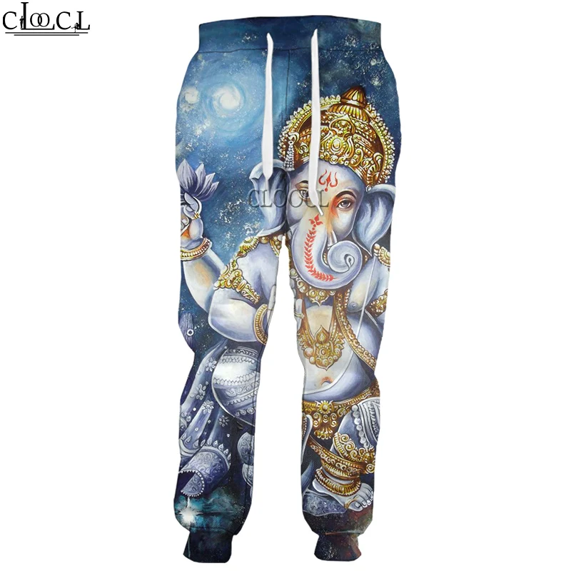 CLOOCL Hinduism God Lord Ganesha новые мужские женские спортивные брюки 3D принт модные горячие