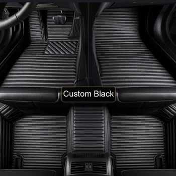 

car floor mats for Audi A1 A3 A4 B8 B7 B6 B5 A6 C6 C7 A8 A8L Q3 Q5 Q7 car styling car accessories Custom foot mats