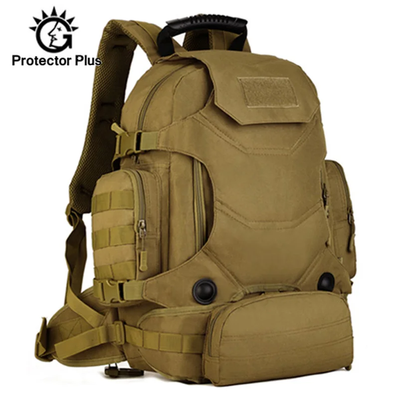 40L Military Backpack Multi-function 3 in 1 Men Tactical Rucksack Waist Pack Combination Mountainee