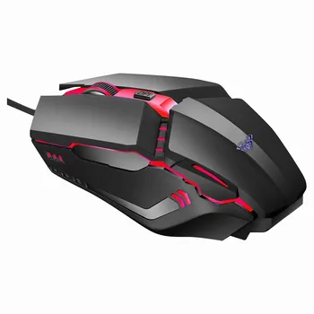 

Wired Gaming Mouse USB 1000DPI Colorful LED Lights Ergonomic Computer Mouse Gamer For Desktop PC Laptop Home Office 424#2