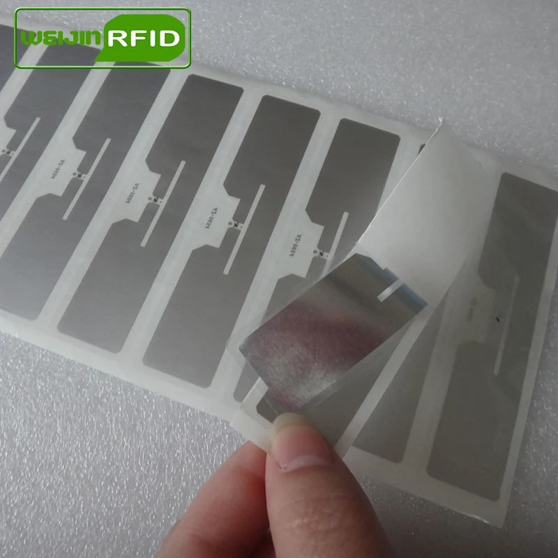 UHF RFID этикетка наклейка Alien 9654 влажная инкрустация EPC6C 915mhz868mhz860 960MHZ Higgs3 5000 шт