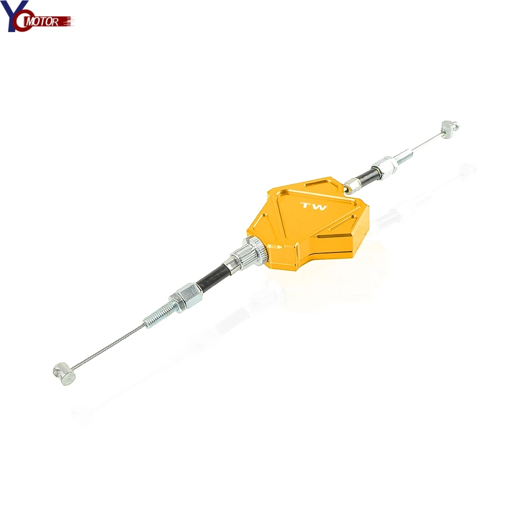 Для Yamaha TW125 TW 125 TW-125 TW200 TW 200 TW-200 TW225 TW 225 TW-225 Мотоцикл с ЧПУ трюк рычаг сцепления простая кабельная система