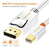 CABLETIME Mini DisplayPort to DisplayPort Cable to DP 4K HD Cable Mini DisplayPort DP For Laptop Macbook C053 ► Photo 2/6