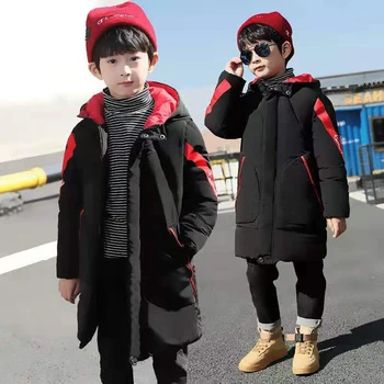 

Newborn Toddler Baby Boy Girl Hooded Zipper Outwear Parkas 2019 Winter Down Cotton Padded Casual Warm Children Parkas Outwear
