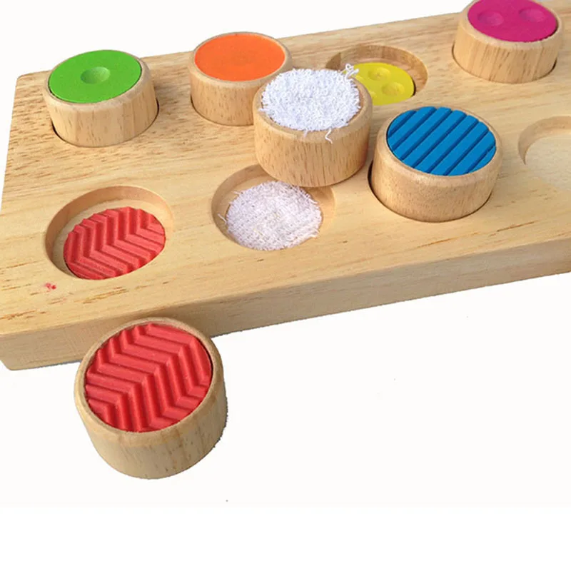 

Memory Touch Turning Plate Children'S Educational Matching Rubber Wood Toy Baby Knowledge Color Early Educational Teaching Aid 0