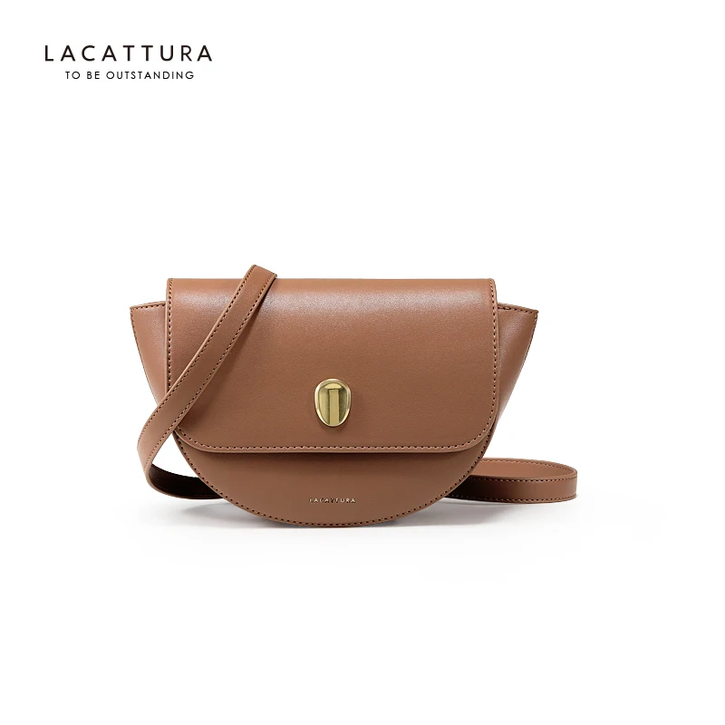 LACATTURA новинка 2019 Женская седельная сумка маленькая на плечо с крыльями женская