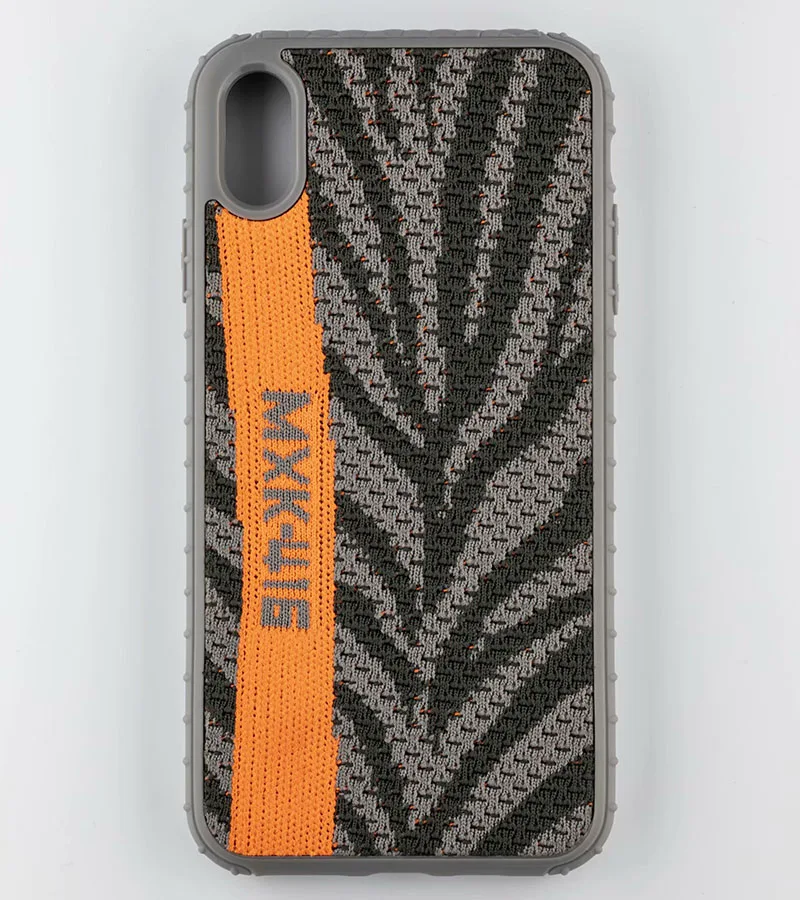 Популярный роскошный мягкий силиконовый чехол Kanye West BOOST 350 V2 для iphone 7 8 6S plus X XR 11 XS Pro Max Модный спортивный чехол для телефона s - Цвет: Gray
