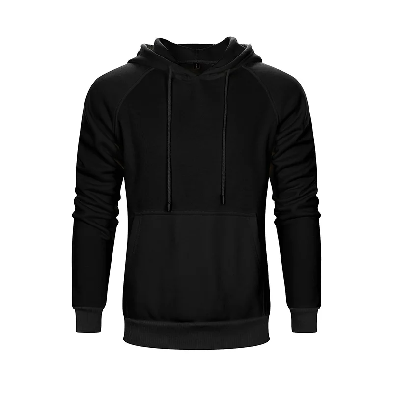 Black WY18 Толстые толстовки мужские весенние модные повседневные одноцветные флисовые толстовки для мужчин/wo мужские толстовки с капюшоном на молнии - Цвет: Black WY18