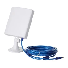 150Mbps High Gain 14DBi Antenna 5M Cable Wireless USB Adapter High Power Outdoor Waterproof Long Range Wifi Receiver