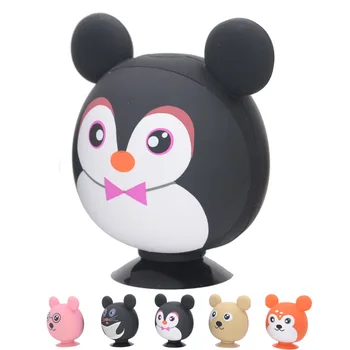 

Cute Pet Cartoon Bluetooth Loudspeaker Box Private Mode Outdoor Portable Waterproof Mini Audio Mobile Phone Sucker Holder Subwoo