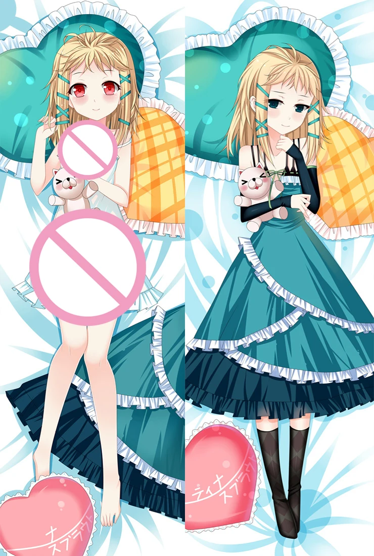 

Black Bullet Pillowcase Tina Sprout Aihara Enju Dakimakura Cover Bedding Pillowcases Double Side Printed Hugging Body Pillows