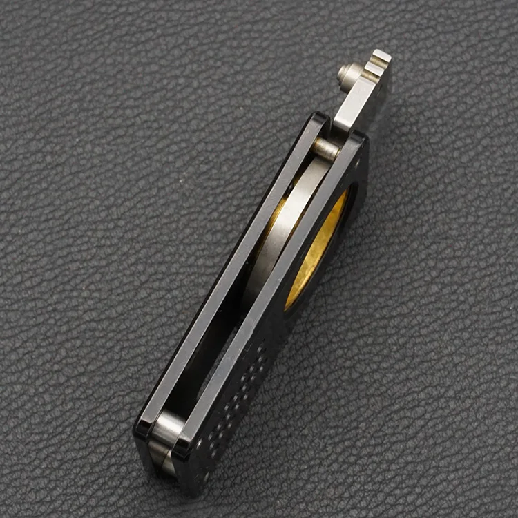A143 открытый супер мини отрезной бумаги Распаковка нож титана TC4 портативный мини EDC инструмент ожерелье кулон