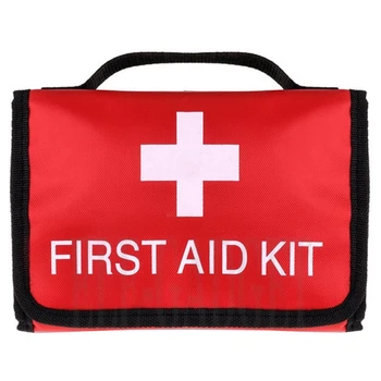 

Waterproof Portable Outdoor Car First Aid Kit Collapsible High Capacity Bag for Emergency Treatment in Travel or Camping
