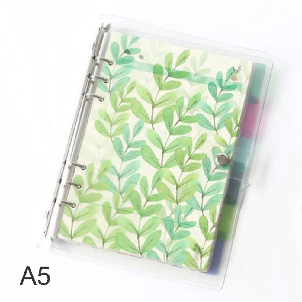 

6 Sheets A5 A6 A7 Spiral Notebook Divider Organizer Planner Separator Pages Office School Stationery Index Paper