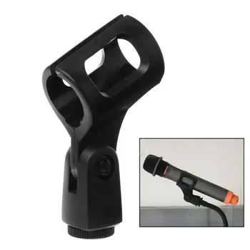 

New Plastic Flexible Clamp Clip Holder Mount Microphone Mic Stand Accessory