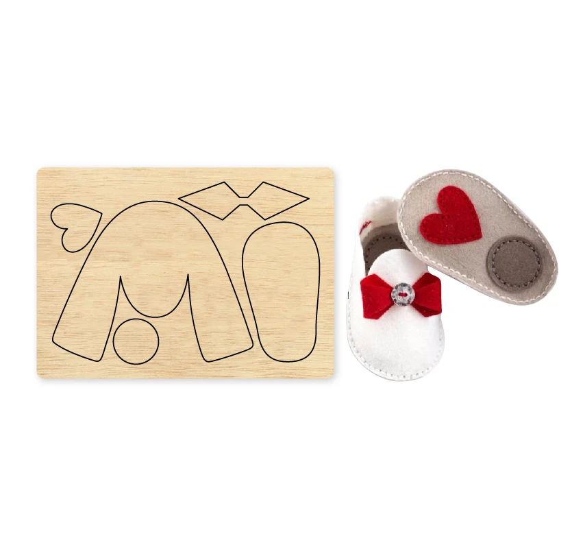 

Cutting Dies Shoes wooden Scrapbooking dies for DIY Scrapbooking Paper / photo Cards Embossing Die