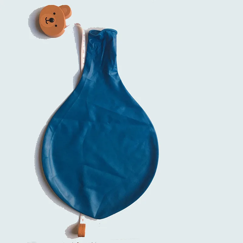 36 дюймов Супер Джамбо Большой Круглый латексных воздушных шаров с гигантской красивые свадебные шары украшение арки - Цвет: Blue