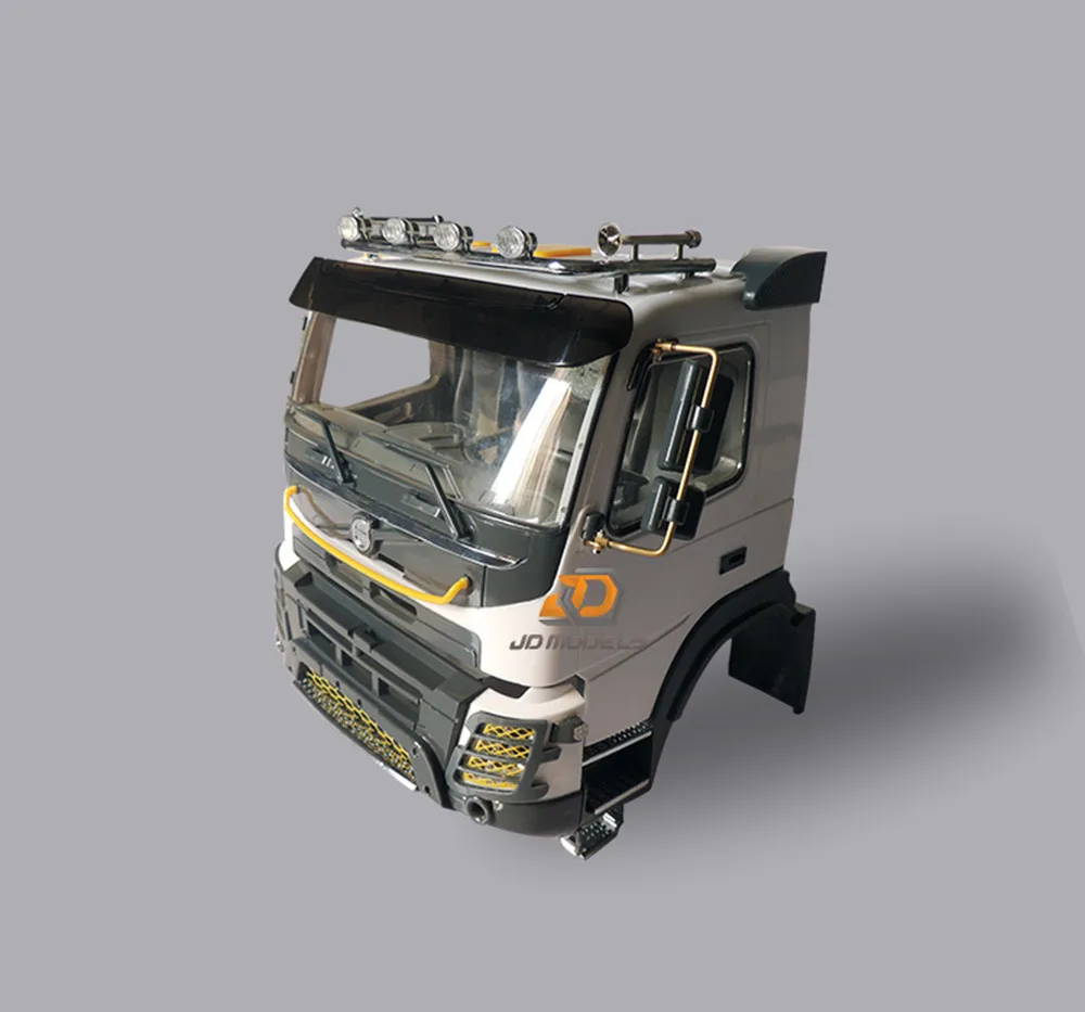 Модель кабины грузовика для 1/14 rc автомобиля Тамия трейлер трактор ралли инженерные arocs 8X8 6X6