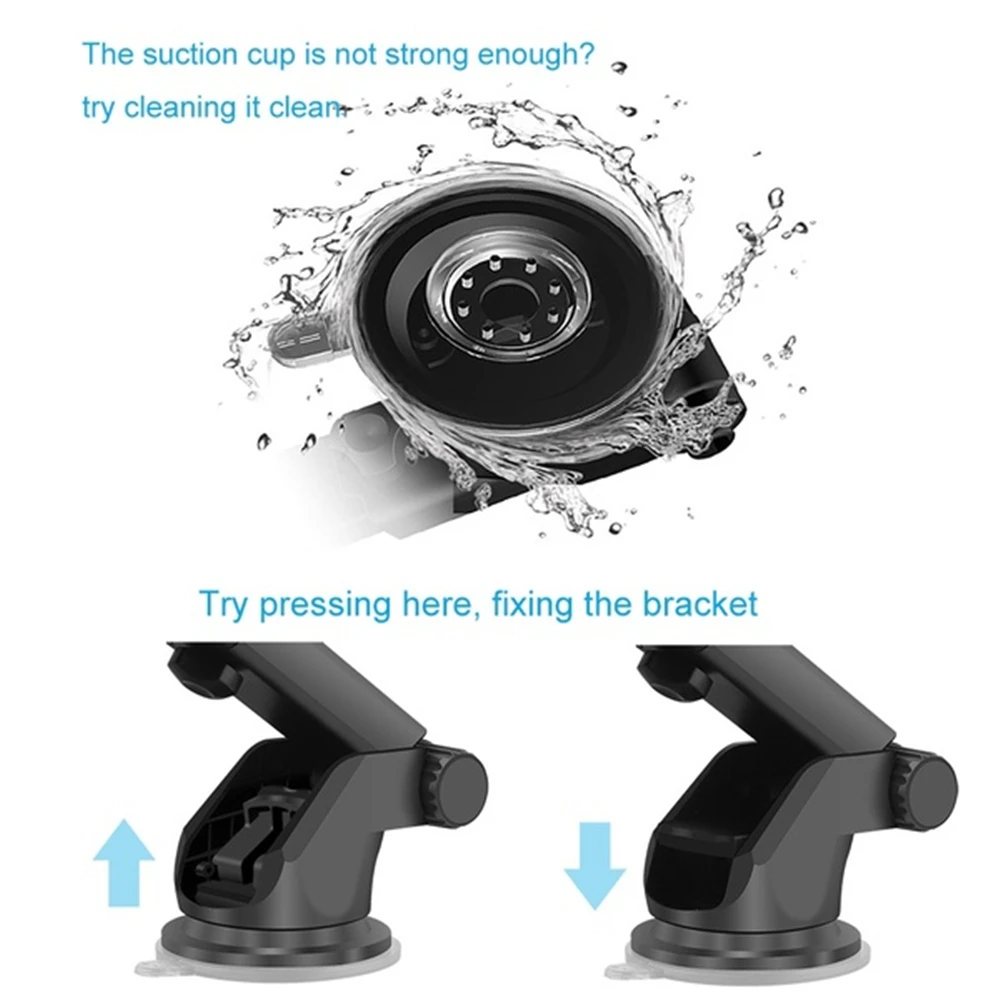 10W Infrared Sensor Wireless Charger Car Phone Holder For iPhone XS Qi Fast Wireless Charging For Samsung S10 Wireless Chargers