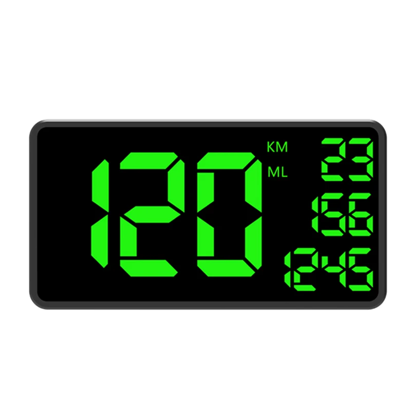 C109 Car 6.2 Inch Head-Up Display Driving Speed Digital GPS Vehicle Car Speed Warn Satellite Speedometer