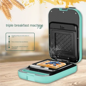 

Multifunctional Three-in-one Timing Waffle Machine Light Food Machine Breakfast Machine Cake Machine