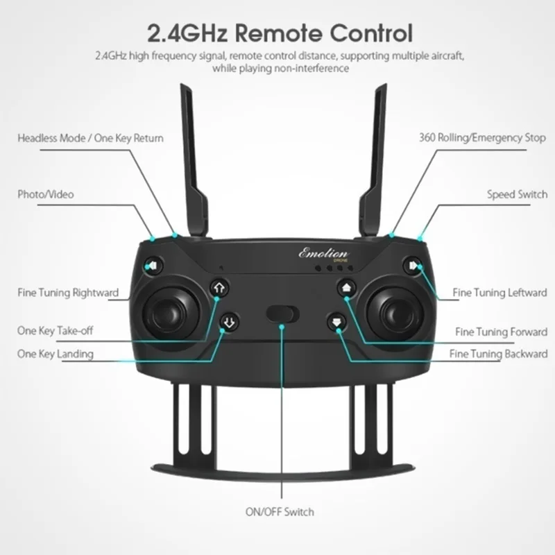 2MP/0.3MP камера Дрон Wifi складной Радиоуправляемый квадрокоптер Дрон четырехосевой самолет фиксированная высота радиоуправляемый самолет радиоуправляемые игрушки для детей