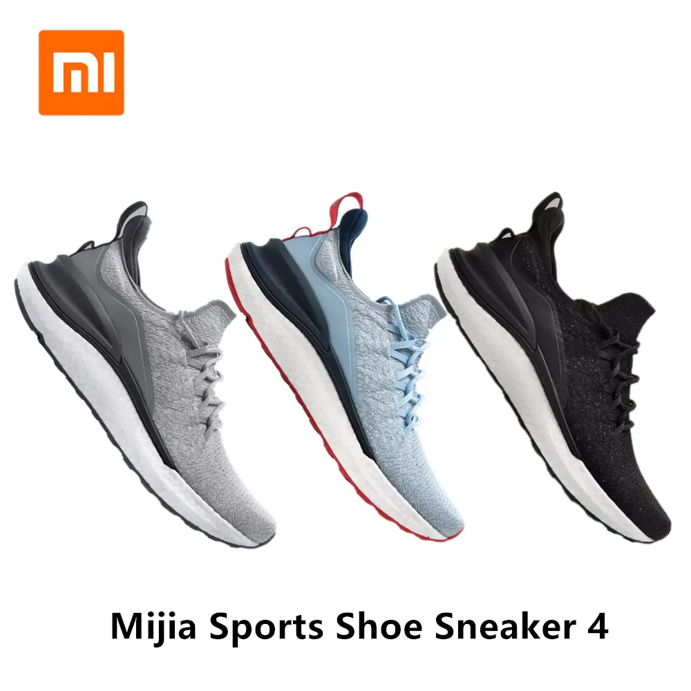 2020 Xiaomi Mi Mijia спортивная обувь кроссовки 4 для улицы мужчин бега ходьбы легкие