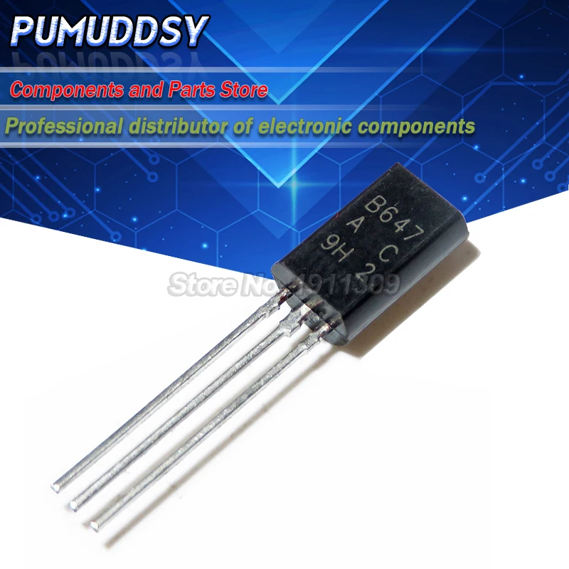 50 шт. 2SB647AC TO92 2SB647A 2SB647 TO-92L B647 Triode new and | Электронные компоненты и принадлежности