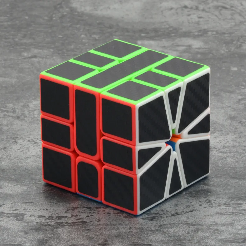 LeFun магический куб SQ-1 3x3 скоростной куб SQ1 Twisty Обучающие Детские игрушки безопасная игра ABS Cubo Magico