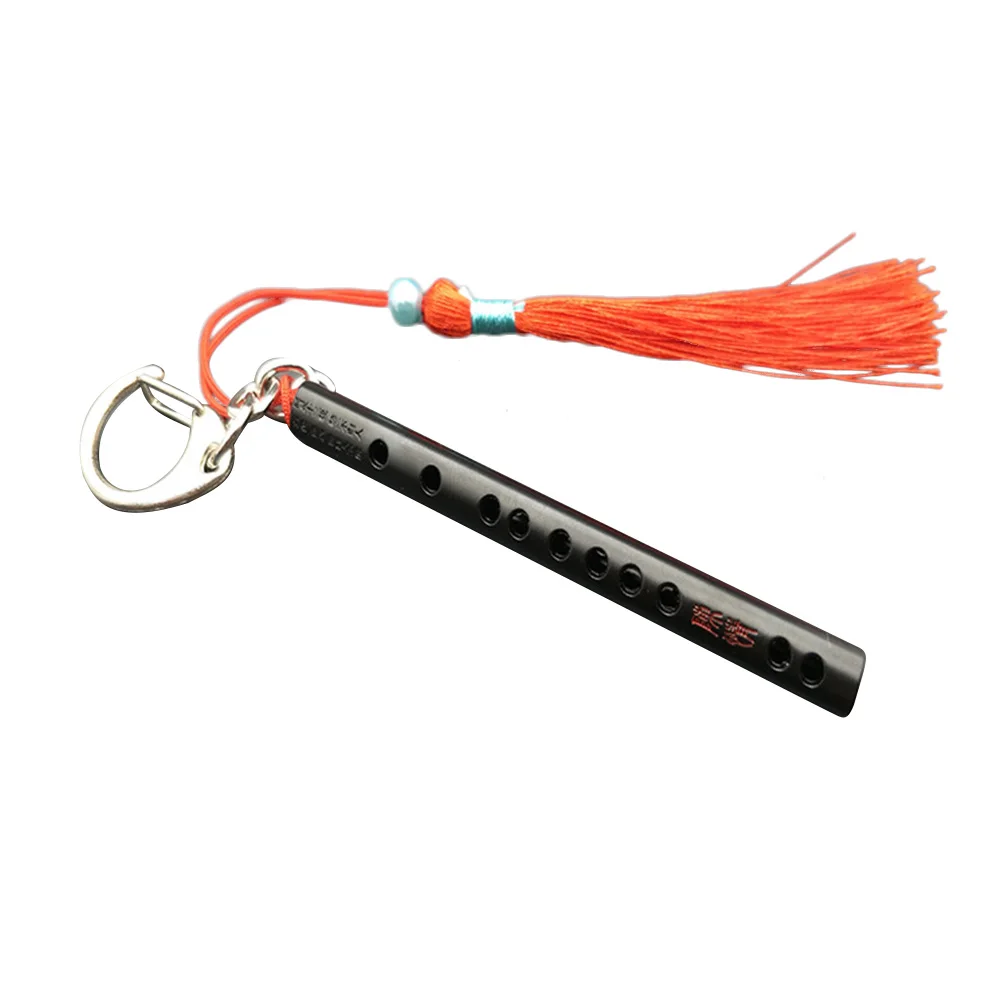 Flute Keychain Tassel Pendant Children Toy Mo Dao Zu Shi Chen Qing Ling Keychain Kids Cosplay 2