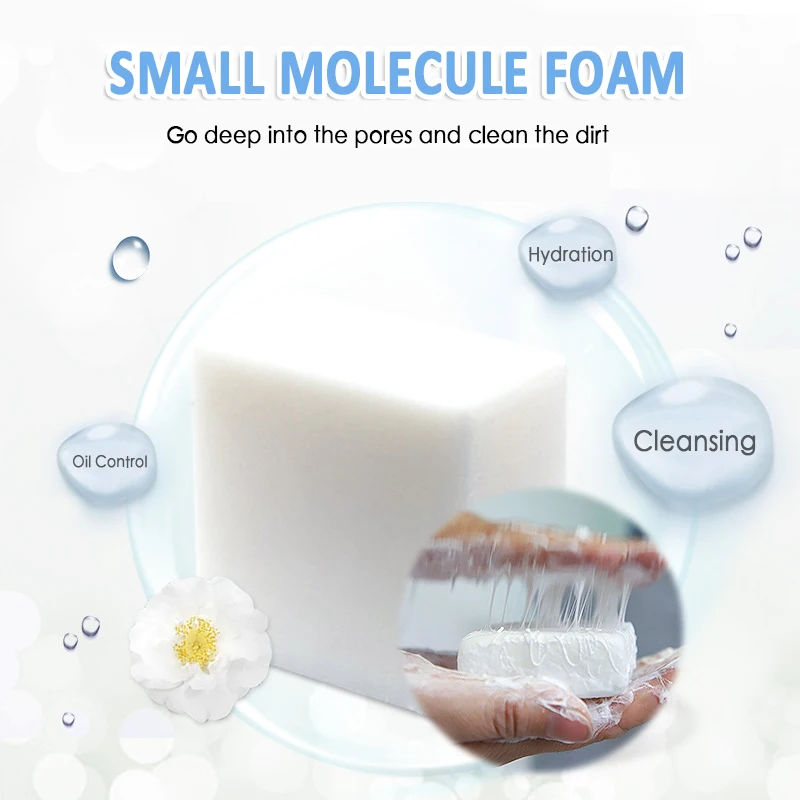 

Silk Protein Essence Soap Anti-Acne Oil Control Soaps Whitening Moisturizing Brighten Skin Wash Face Body Cleaning Soap TSLM1