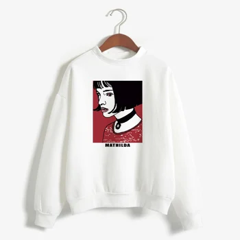 

Mathilda Leon The Professional Sweatshirt Women South Korea Ulzzang Harajuku Style Pullovers Fleece Loose Hoodies Tops