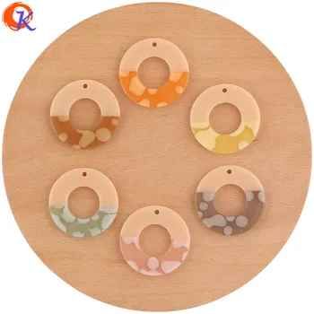 

Cordial Design 34*34MM 50Pcs Jewelry Accessories/Hand Made/Round Loop Shape/DIY Earrings Making/Resin Beads/Earring Findings