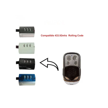 

1pcs 433.92mhz rolling code garage door remote control transmitter free shipping