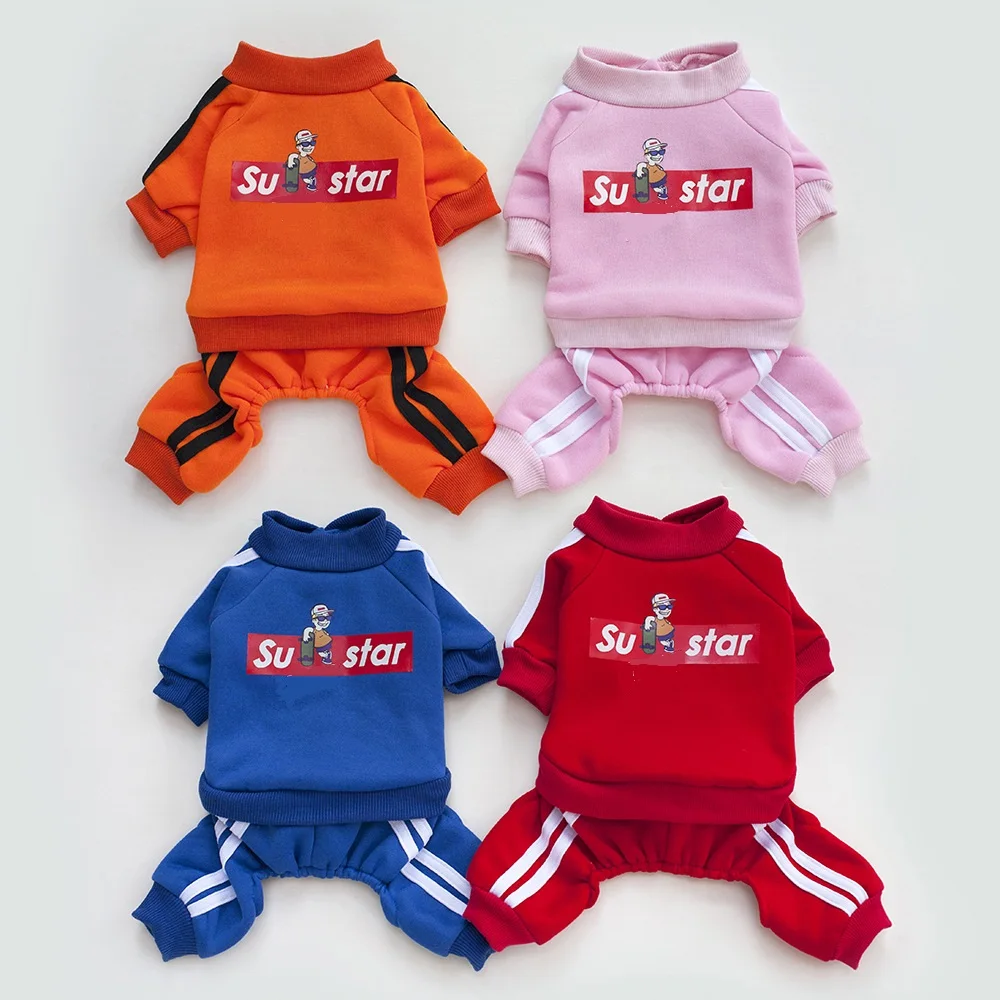 

Pet clothing winter dog clothing dog clothes cat for clothes cute Pet Jumpsuit small and medium pet clothes for dogs puppies